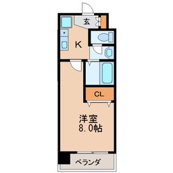 アレーズカシェートの物件間取画像